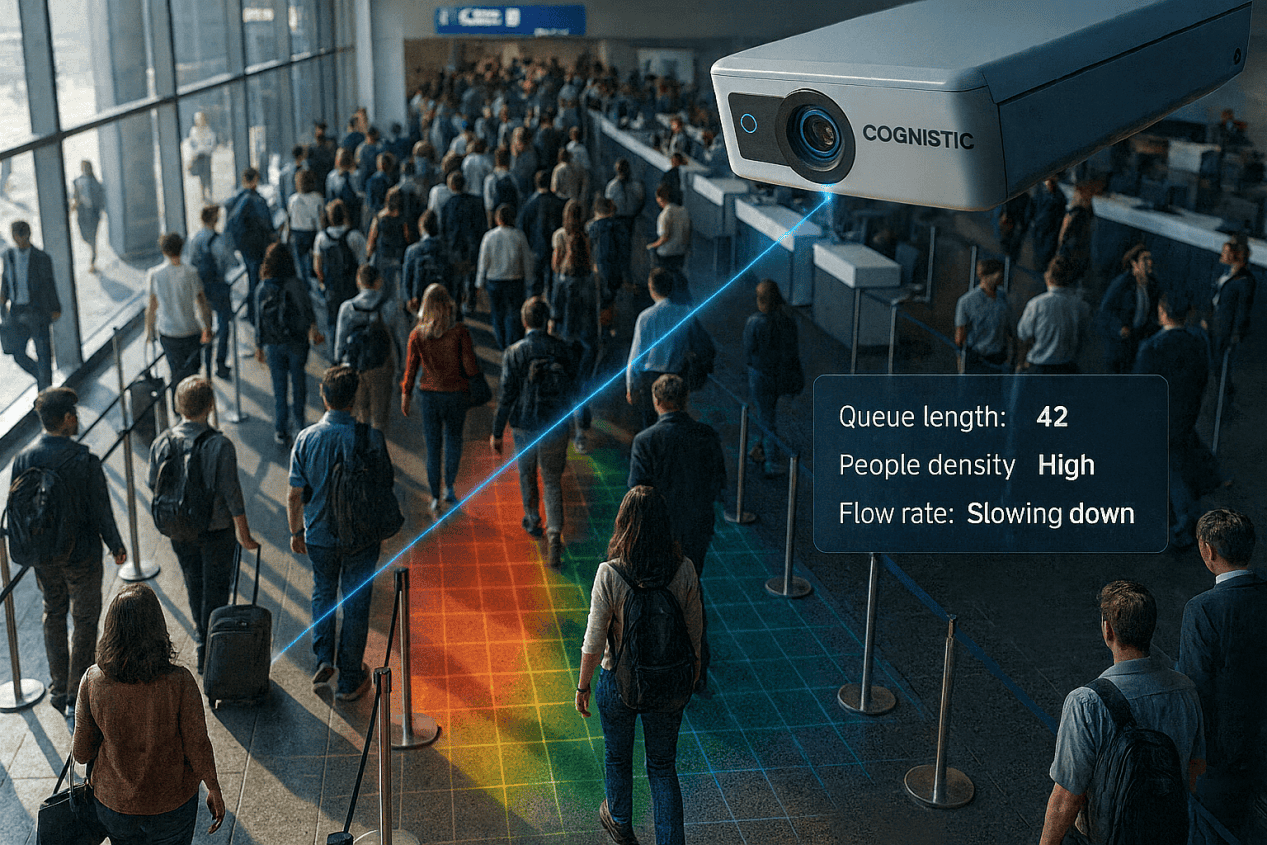 Optimizing Passenger Flow with AI-Powered Crowd Analytics